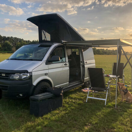 Start of our adventures with our camper van!